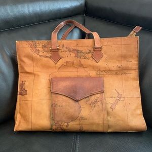 Vintage Alviero Martini Large Shoulder Bag